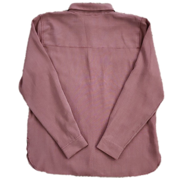 3/$20 Christopher & Banks Red & White Button-Up Shirt - Picture 4 of 9